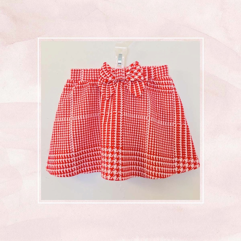 ‼️SOLD‼️Janie & Jack Houndstooth skirt